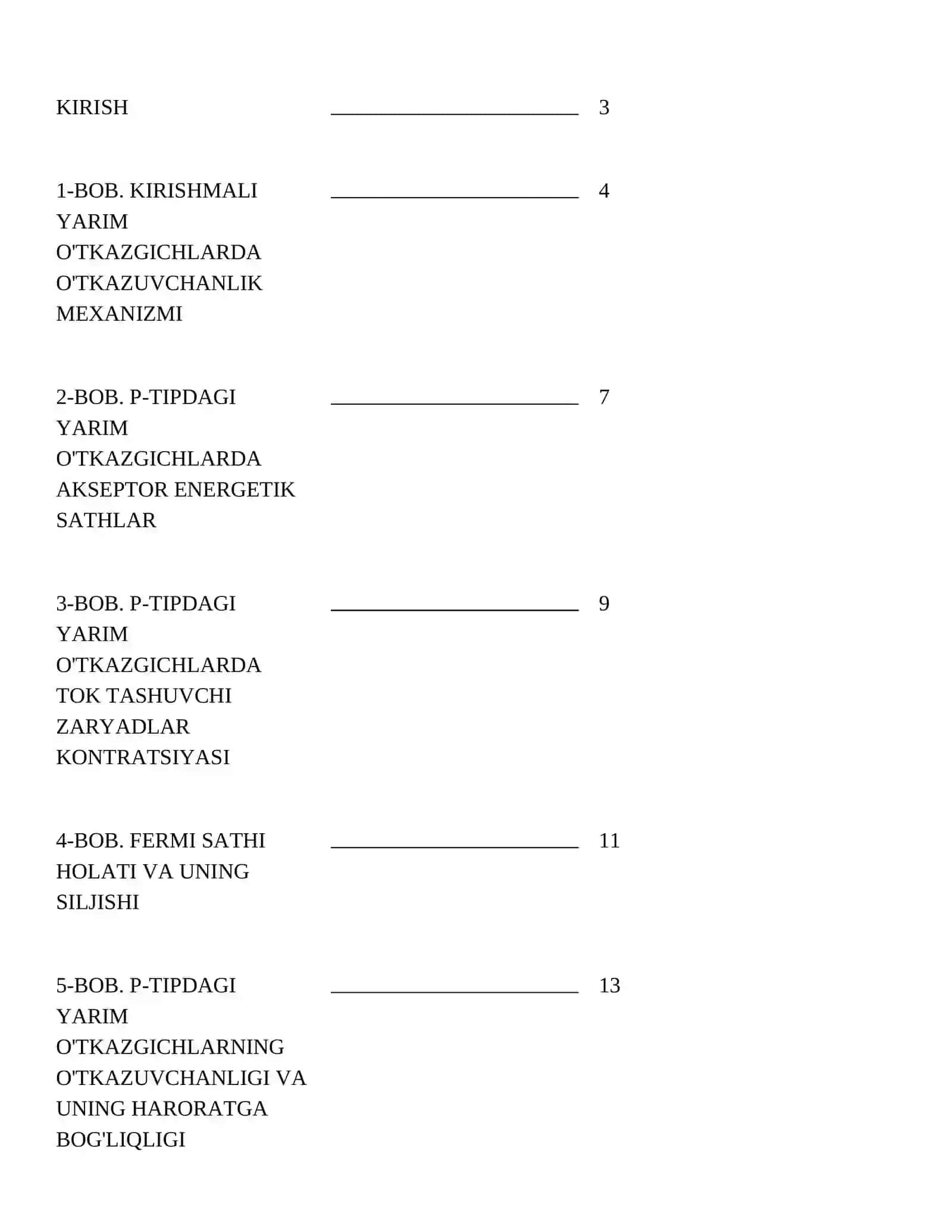 Yarimo'tkazgichlar fizikasi 2