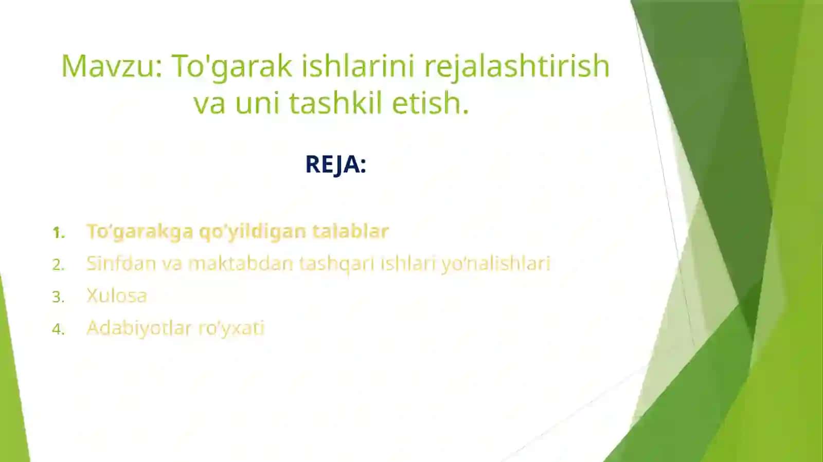 Matematika O'qitish Metodikasi 2