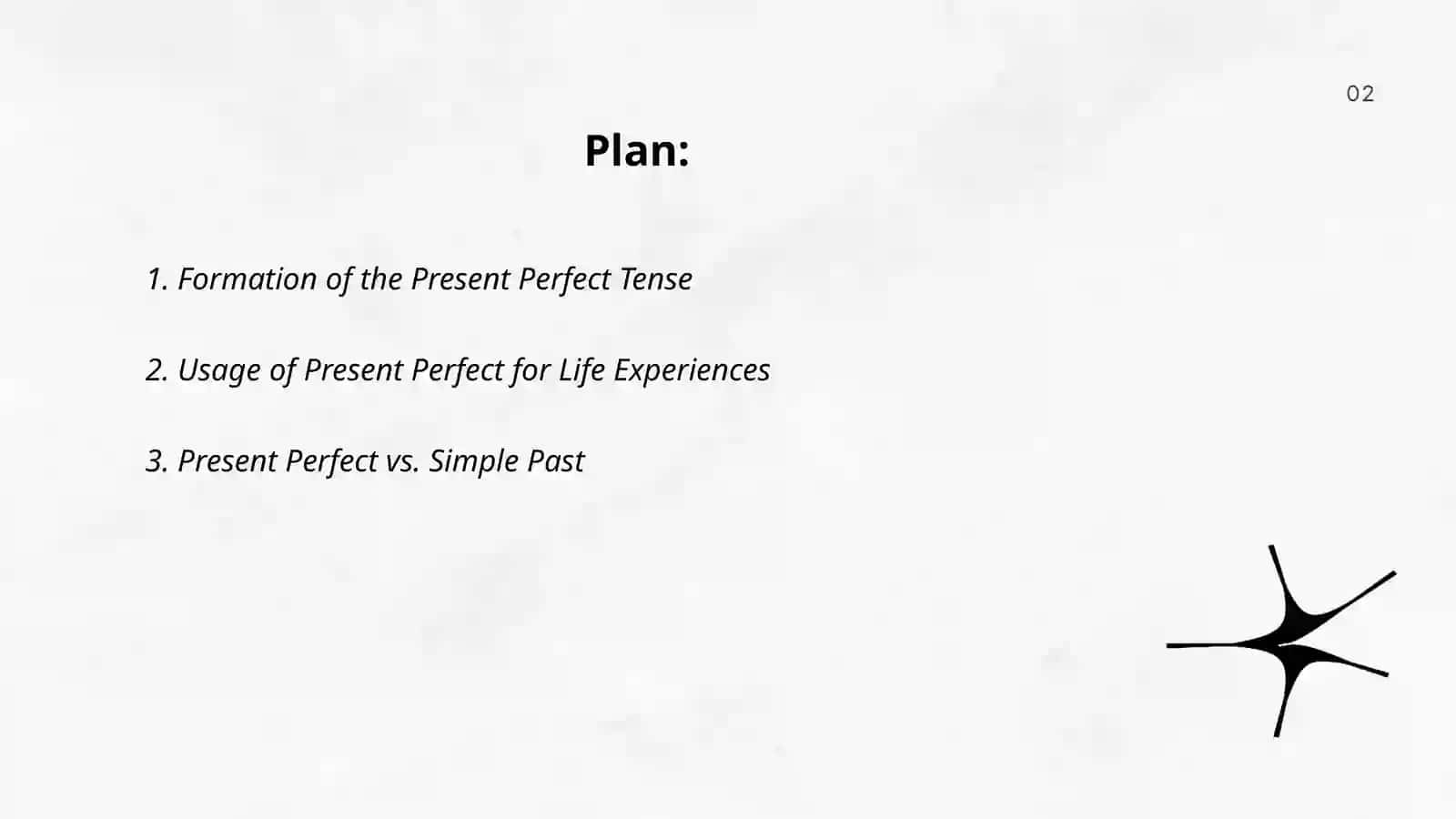 Present Perfect Tense 2