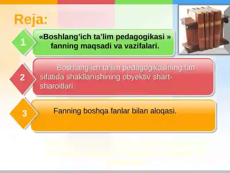 Boshlang’ich ta’lim pedagogikasi 2