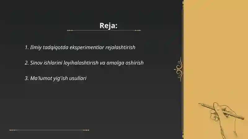 Ilmiy tadqiqot asoslari 2