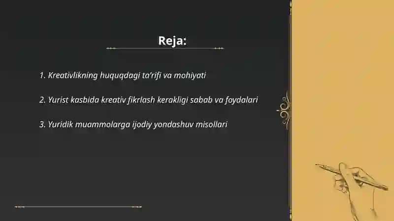 Kreativlik nima? 2