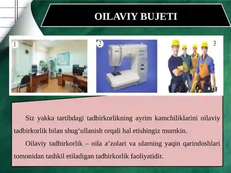 OILA BUJETIDA NIMALAR TASHKIL QILADI 2