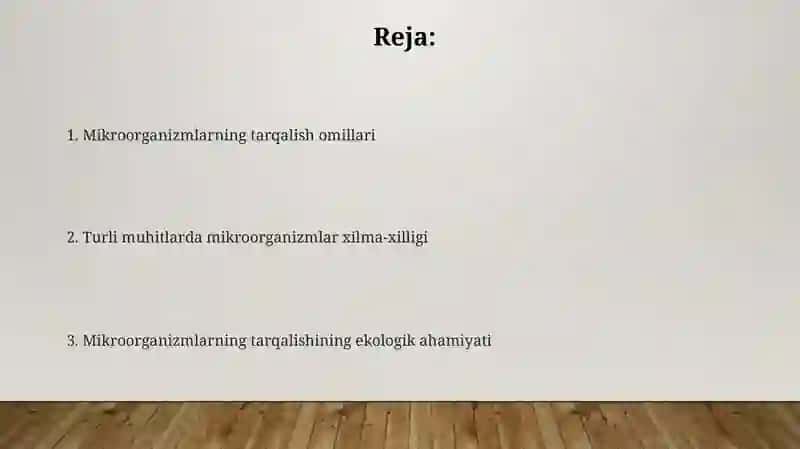 Mikroorganizmlarning Tabiatda Taroalishi 2