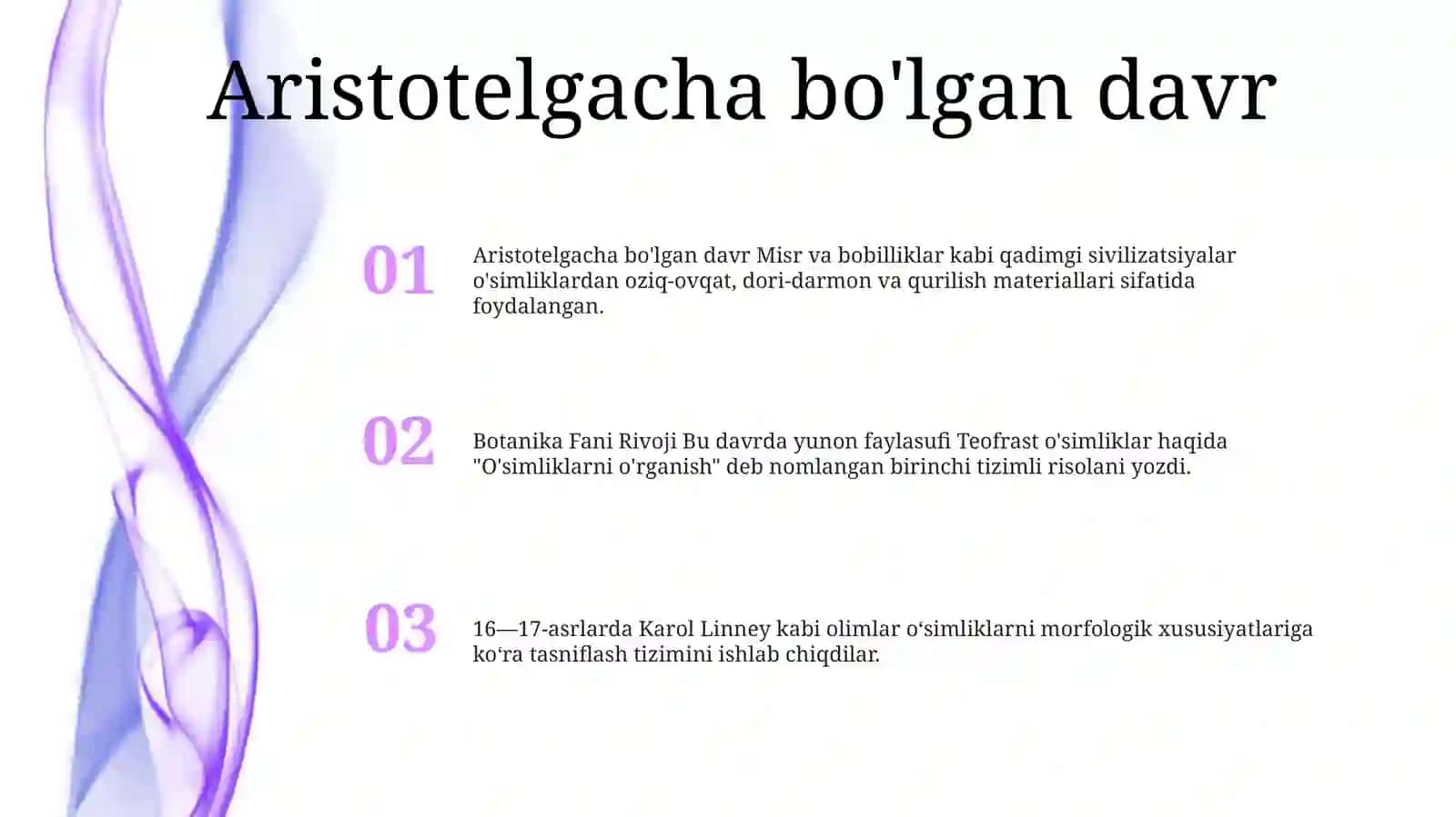 Botanika Fani Rivoji 2