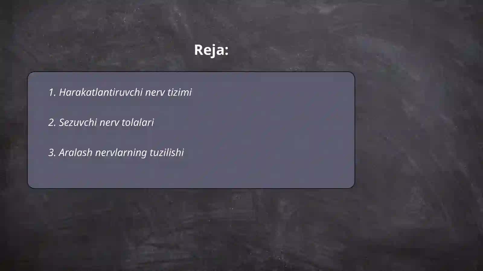 Harakatlantiruvchi sezuvchi va aralash nervlar 2