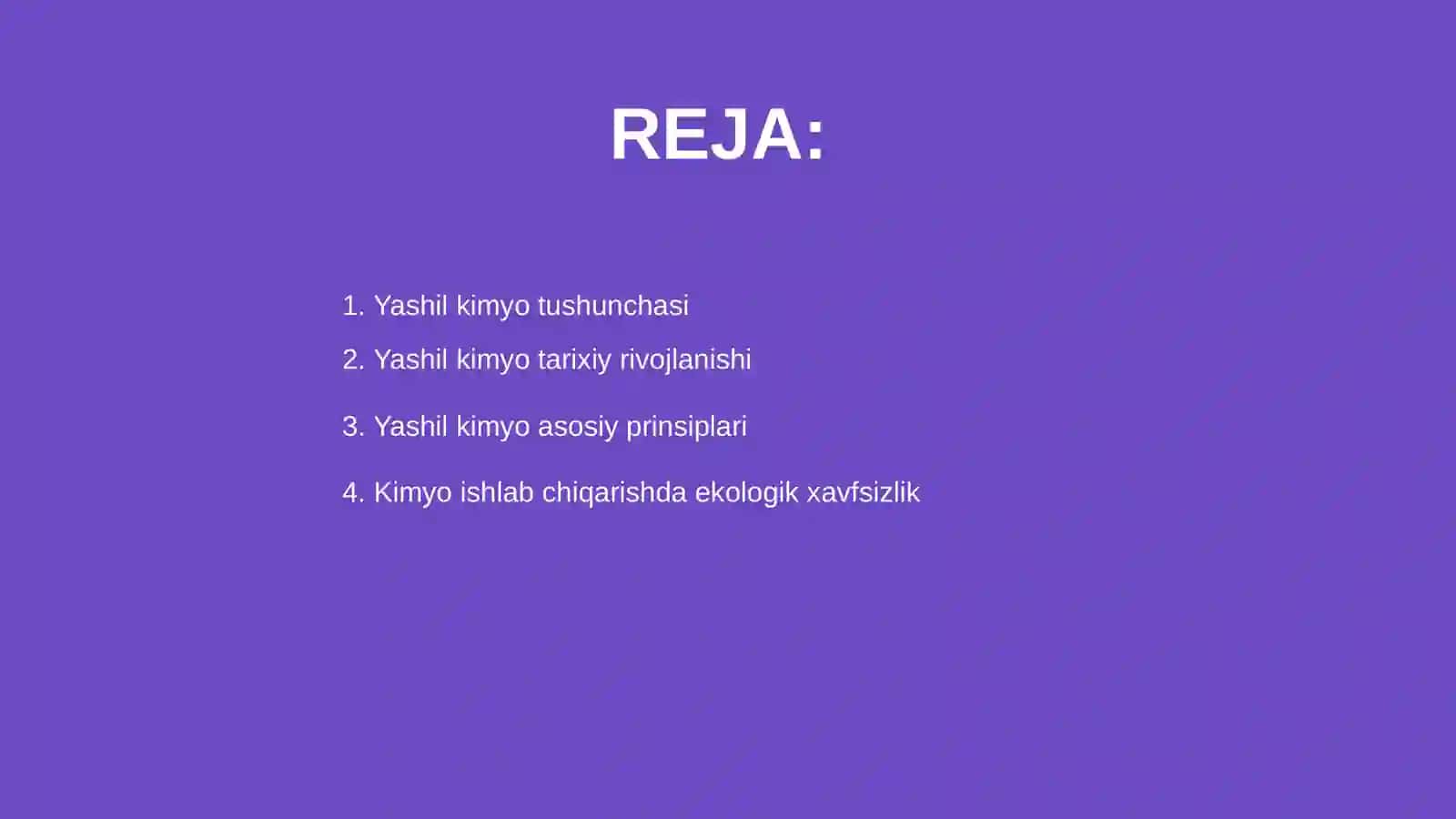 Yashil kimyo konsepsiyasining shakllanishi va rivojlanishi 2