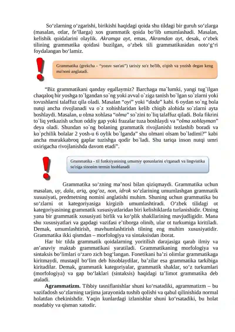 TILNING GRAMMATIK QURILISHI 2