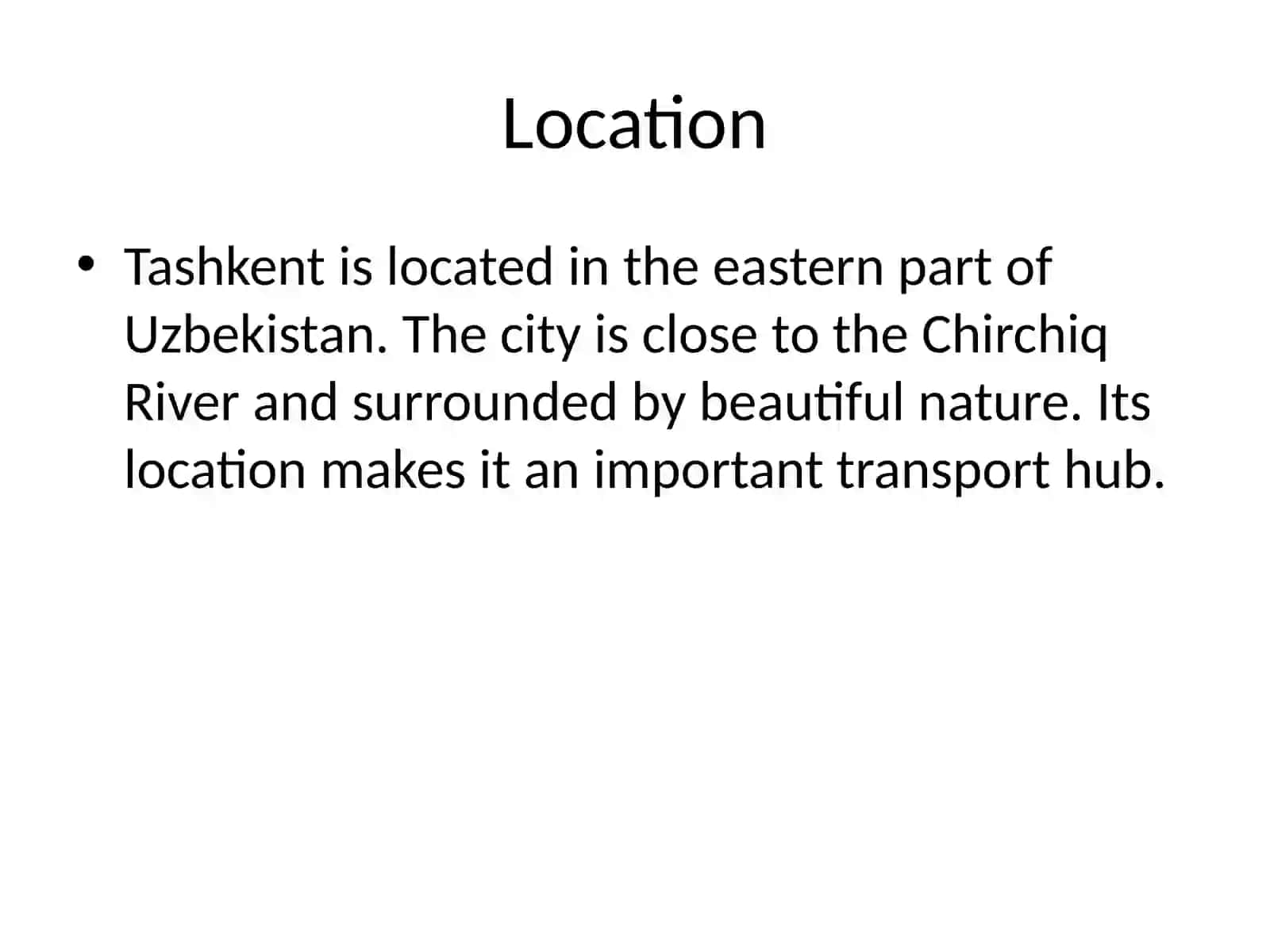 My City – Tashkent 2