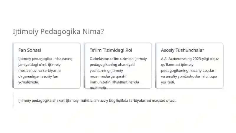 IJTIMOIY JARAYONLAR VA TALIM 2