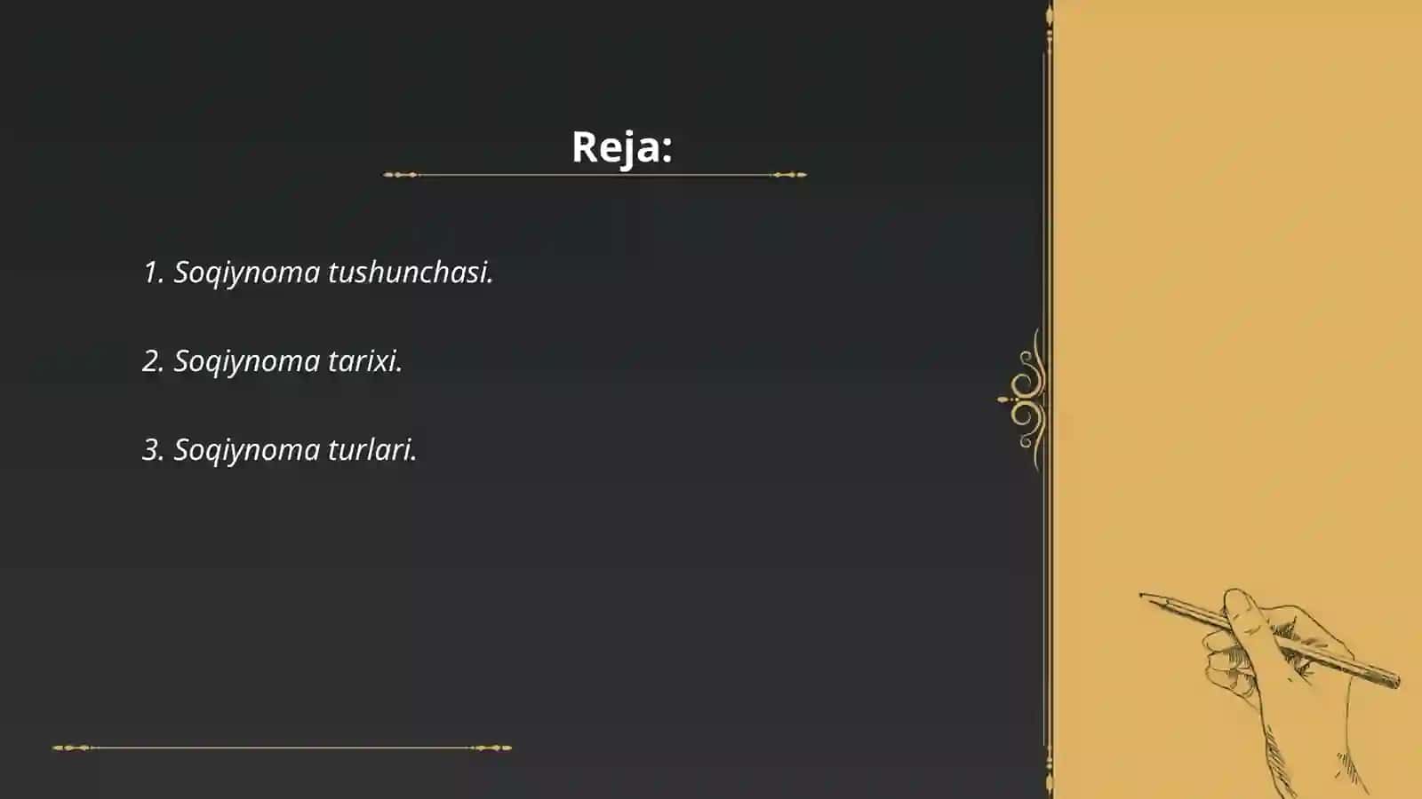Soqiynoma va uning paltikasi 2