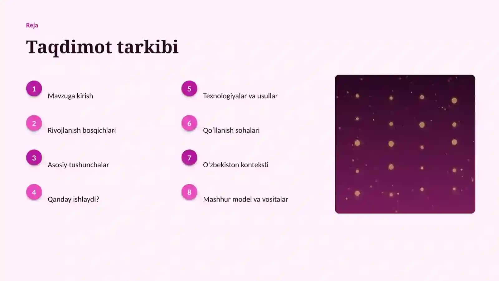 SUNʼIY INTELLEKT • PROFESSIONAL TAQDIMOT 2
