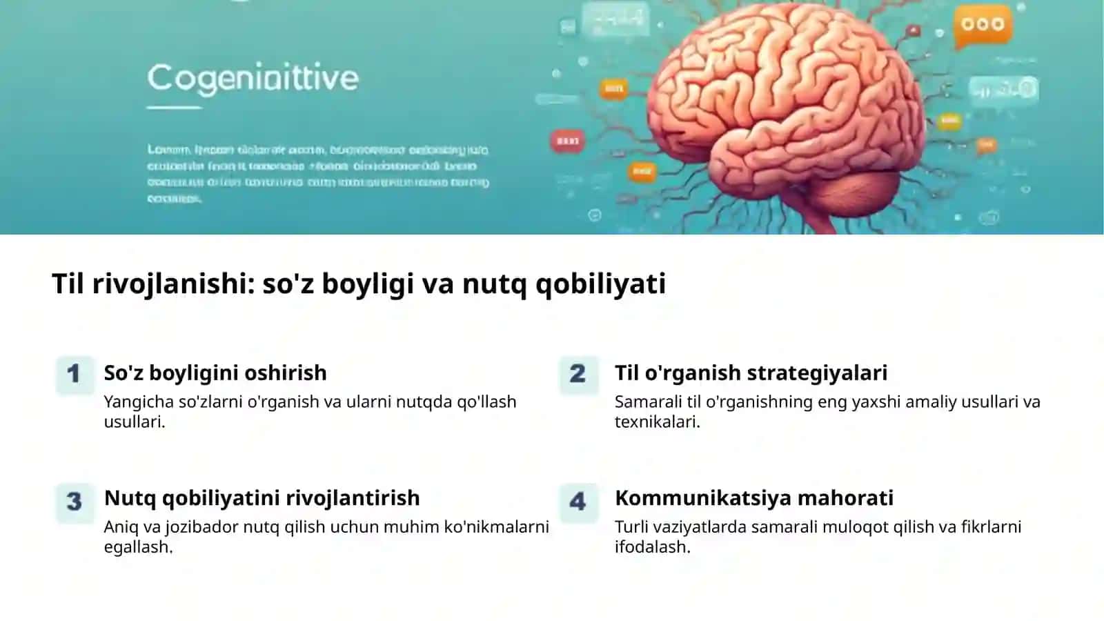 Bola rivojlanish xaritasi: maktabgacha ta'lim 2