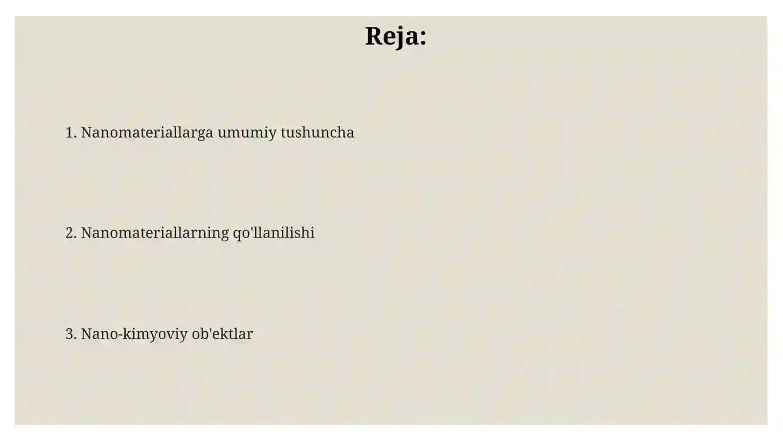 Nanomateriallarga umumiy tushuncha 2