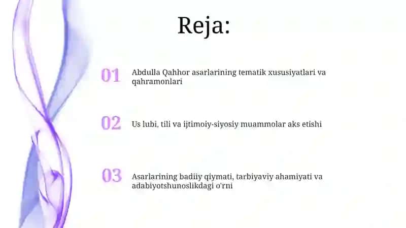 Abdulla Qahhor hikoyalari tahlili 2