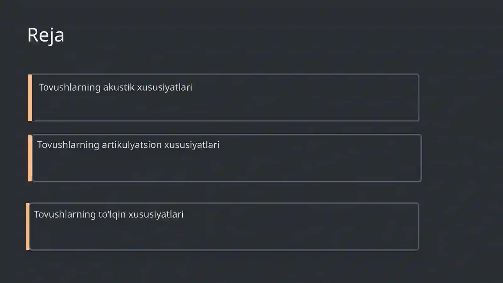 Tovushlarning akustik va artikulyatsion xususiyatlari 2