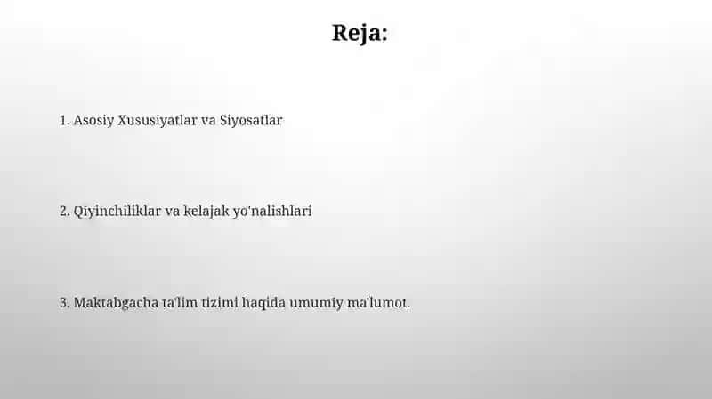 O'zbekistonda maktabgacha ta'lim tizimi 2