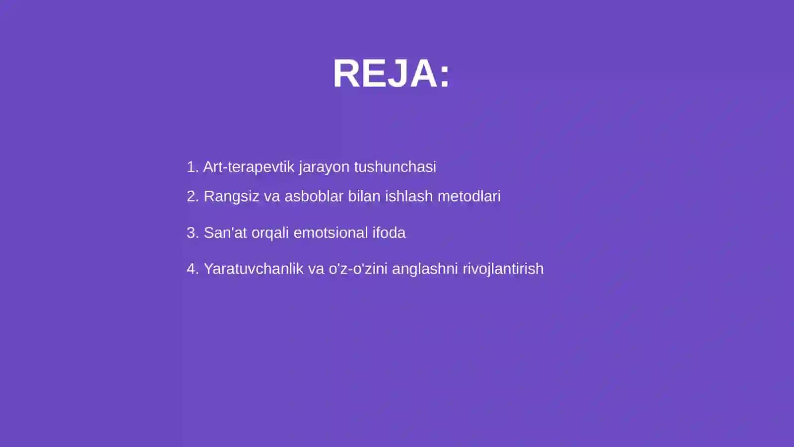 Art-terapevtik jarayon metodlari 2