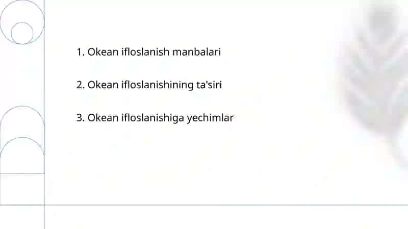 Okean ifloslanishi 2