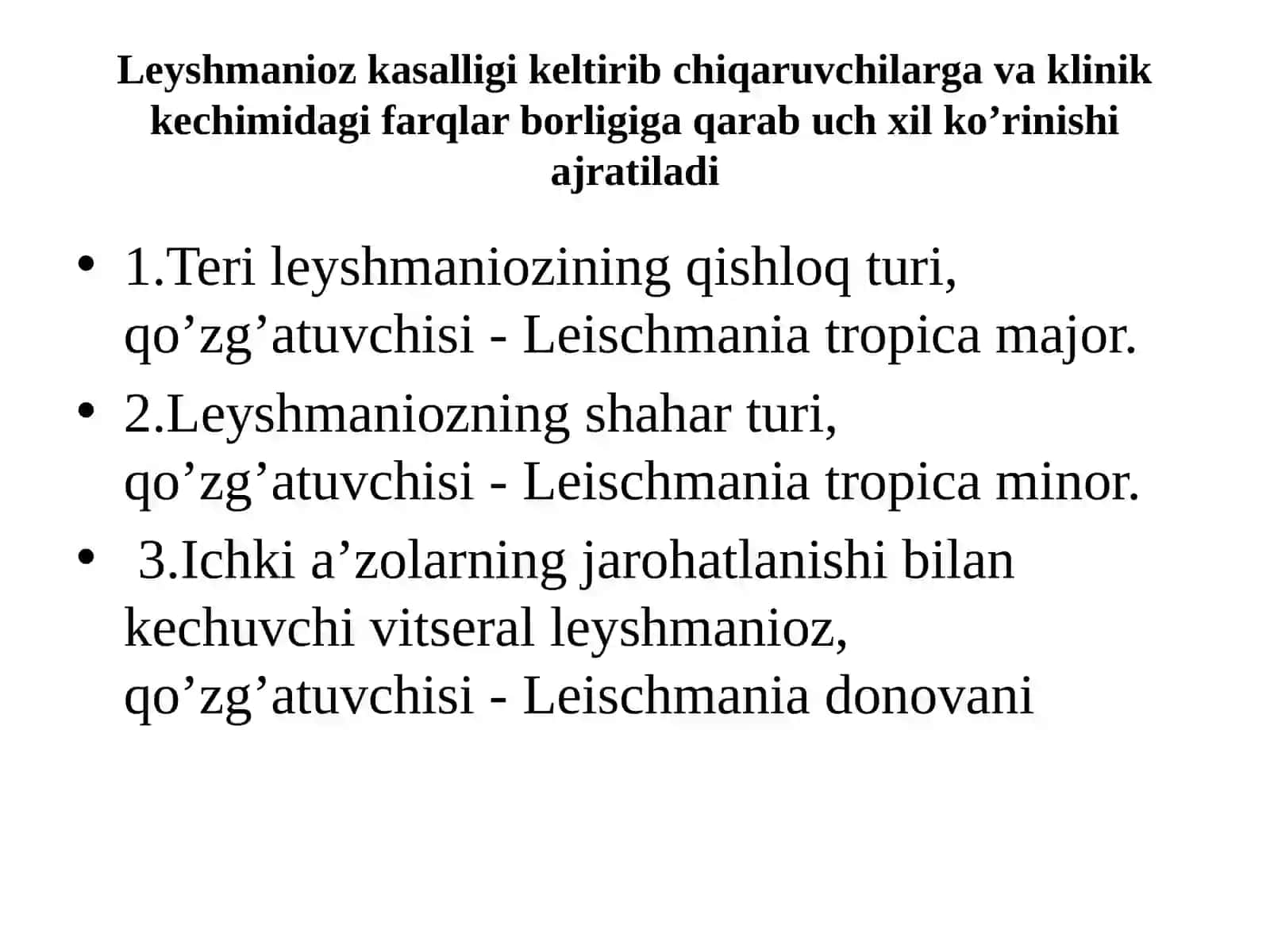 Leyshmanioz 2