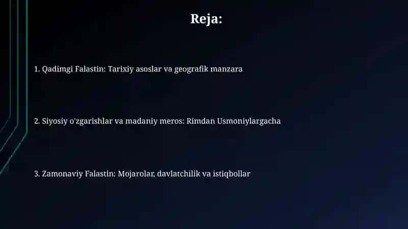 Qadimgi Falastin davlati 2
