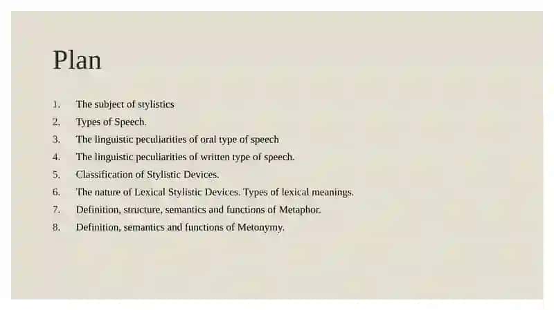 Lexical stylistics 2