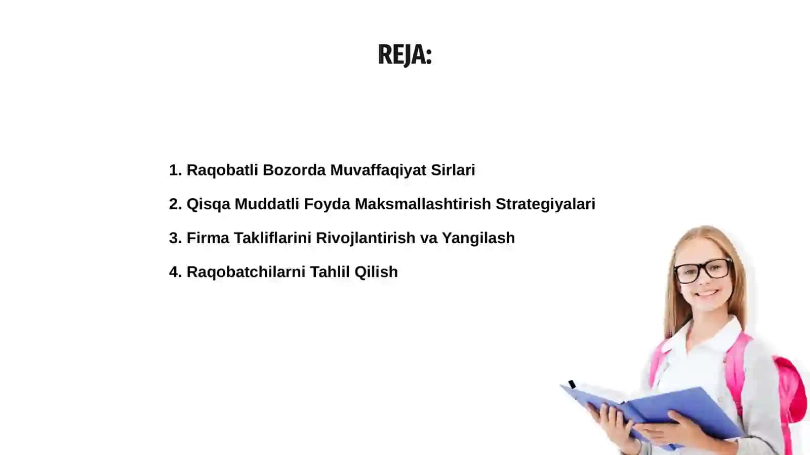 Raqobatli Bozorda Muvaffaqiyat Sirlari 2