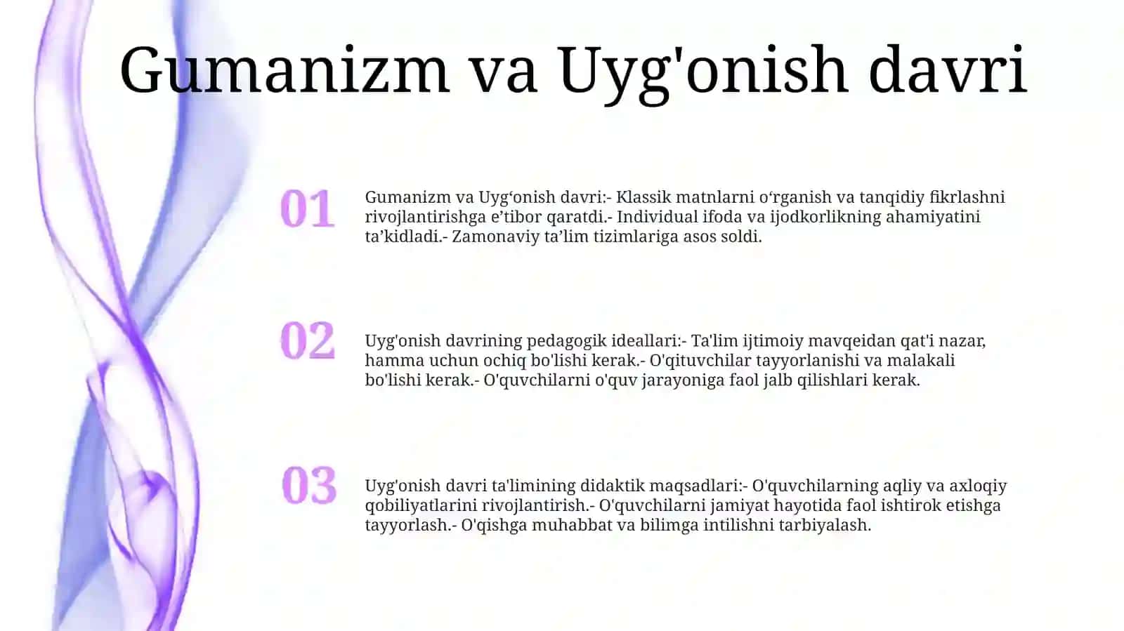 G'Arb Uyg'Onish Davri Pedagogikasi NamoyondalariningDidaktikG'Oyalari 2