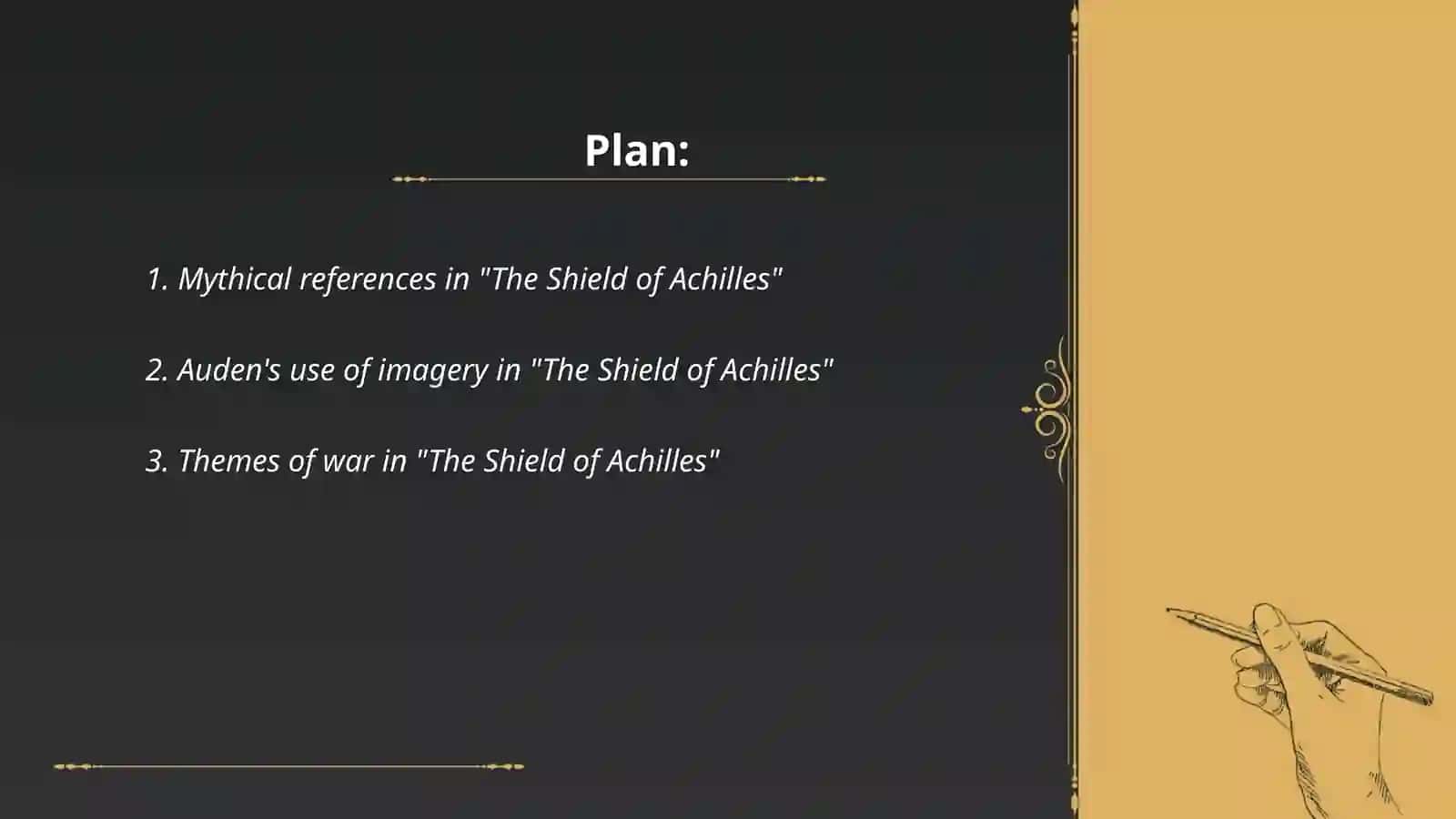 The Shield of Achilles by W.H. Auden 2