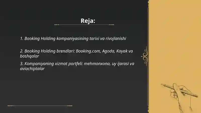 Booking Holding kompaniyasi 2
