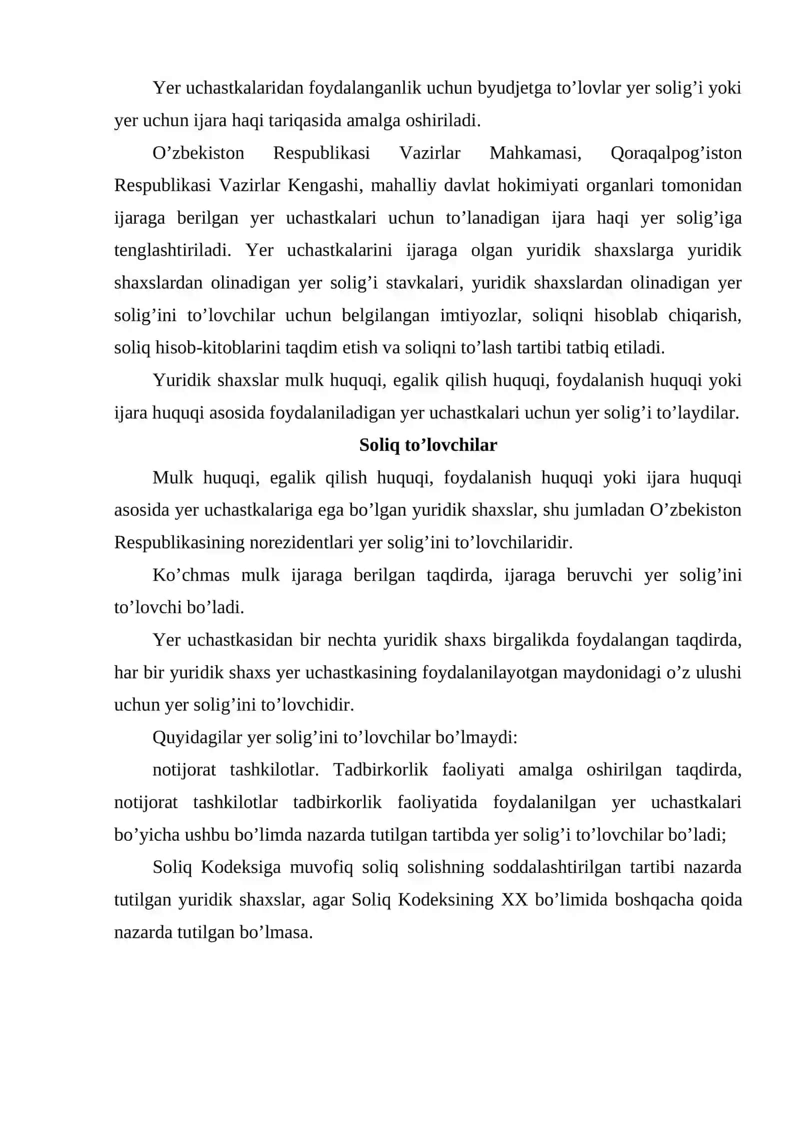 YURIDIK SHAXSLARDAN OLINADIGAN YER SOLIG’I.doc 2