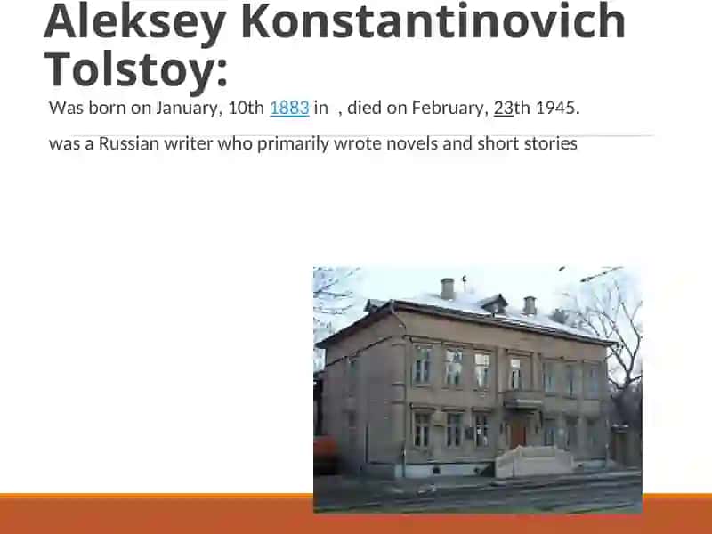 Aleksey Konstantinovich Tolstoy 2