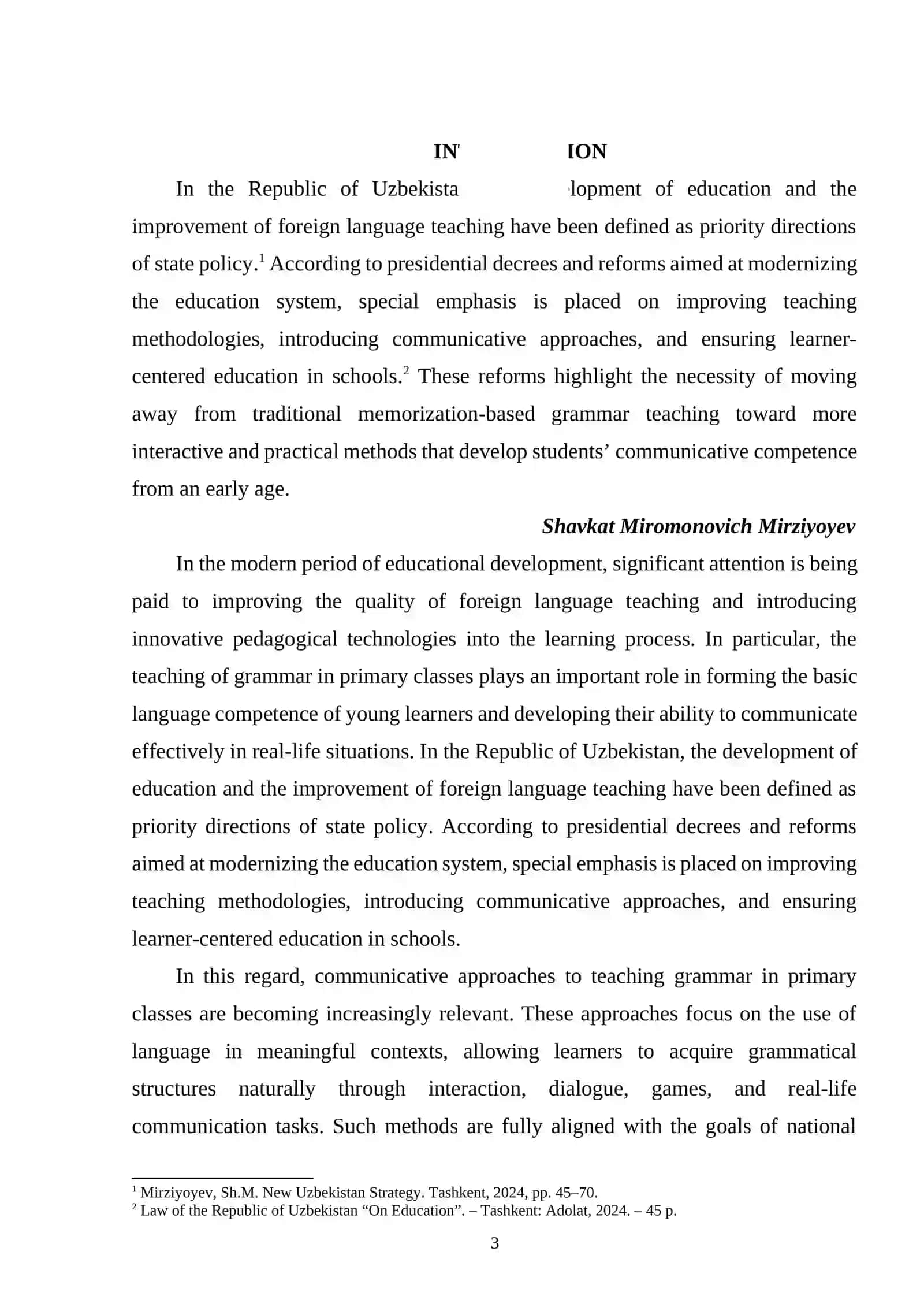 Communicative approaches to teaching grammar in primary classes 2