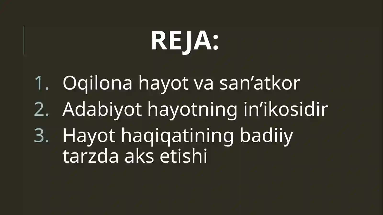 Yulduzli tunlar romanida hayot haqiqati 2