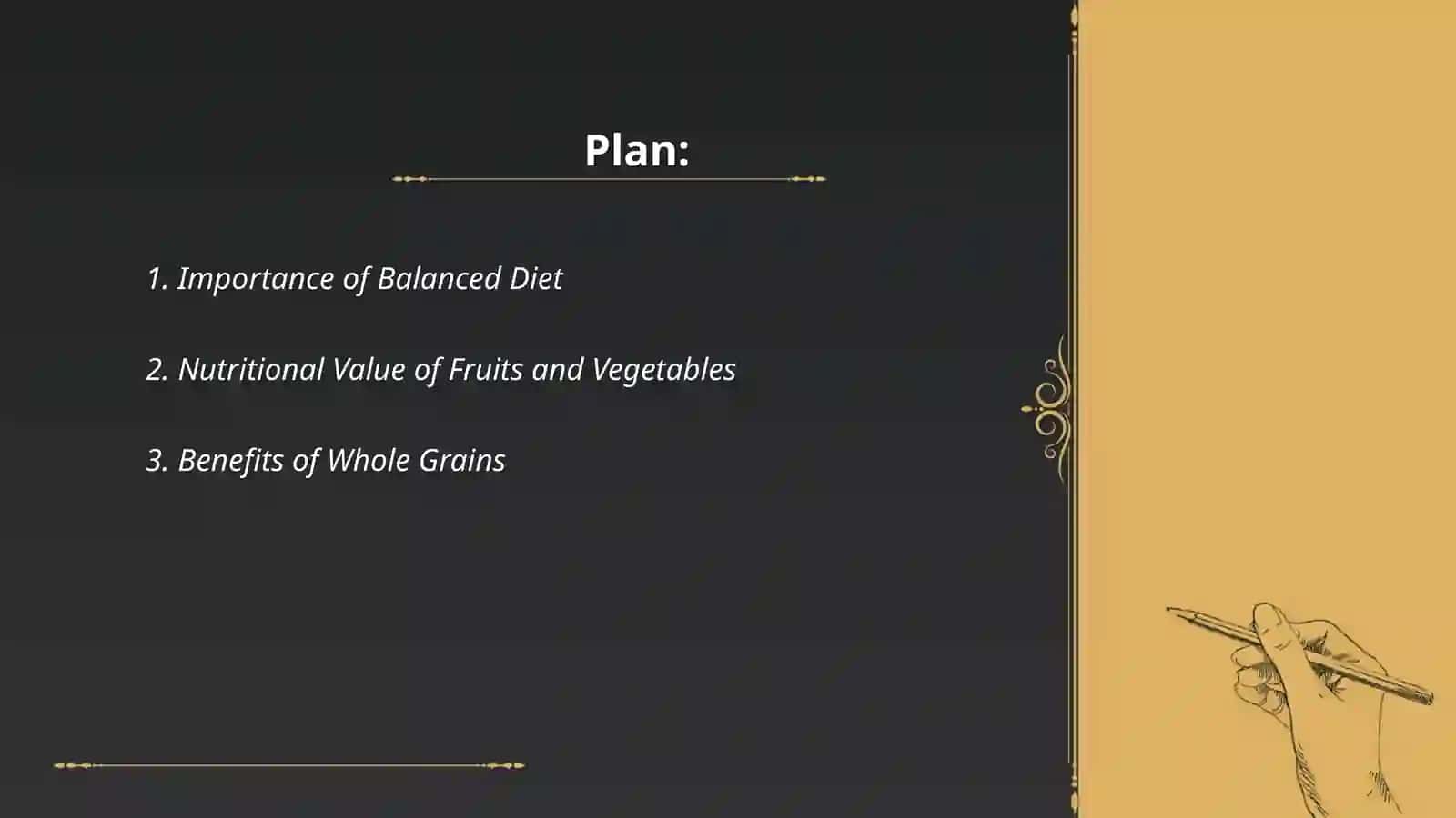 Healthy eating 2