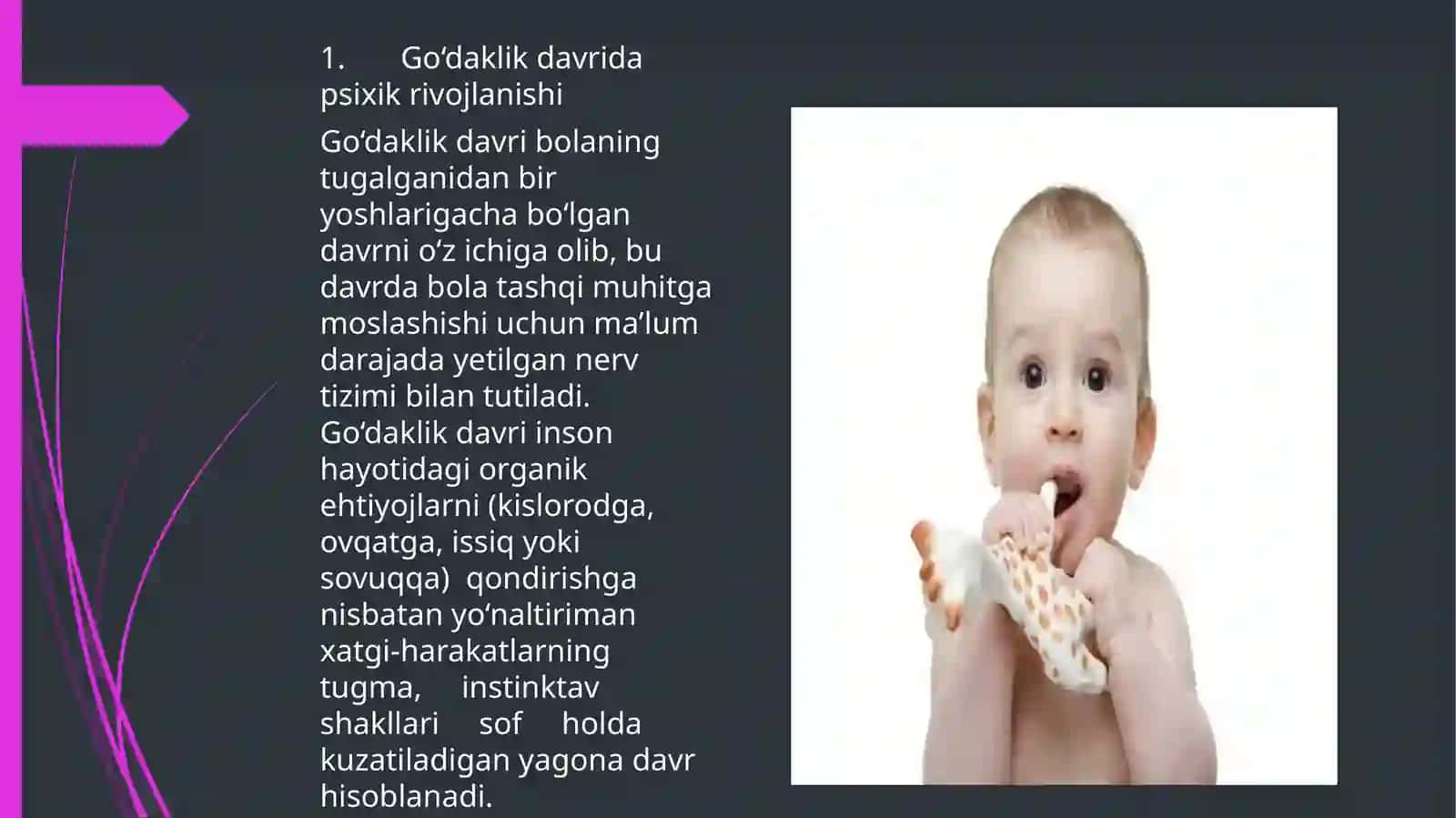 Go’daklik davri 2