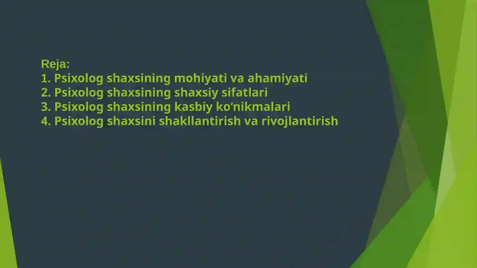 Psixolog shaxsi 2