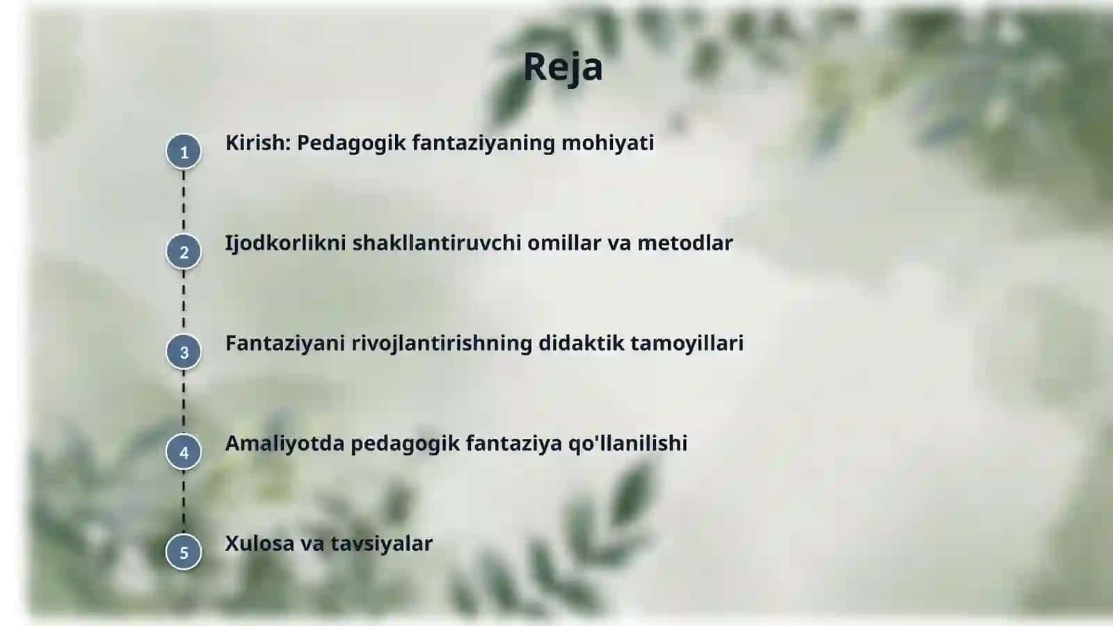 Kasbiy pedagogik fantaziya 2