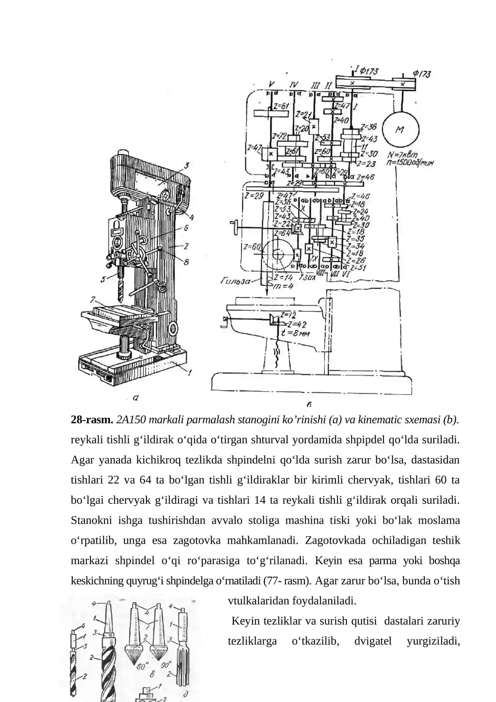 2A150 modelli parmalash stanoklari 2