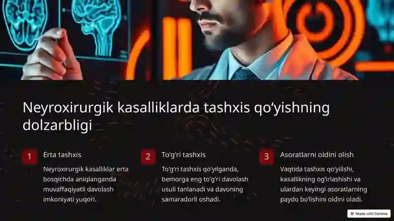 Neyroxirurgiyada Zamonaviy Tashhis Qoʻyish Usullari 2