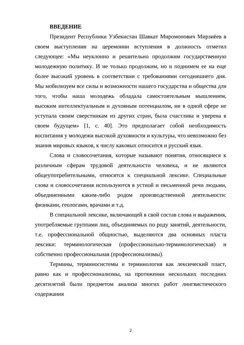 Профессионализмы как лексика специального употребления 2