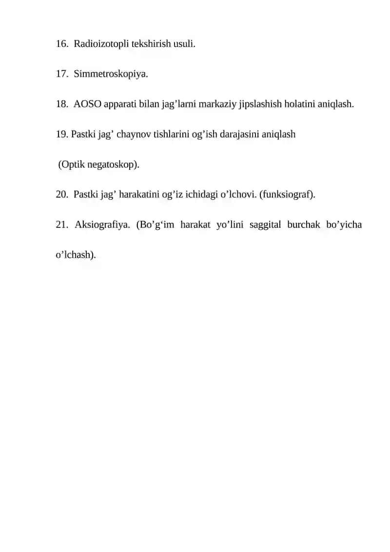 Gnatodinamometrik tekshirish usuli 2