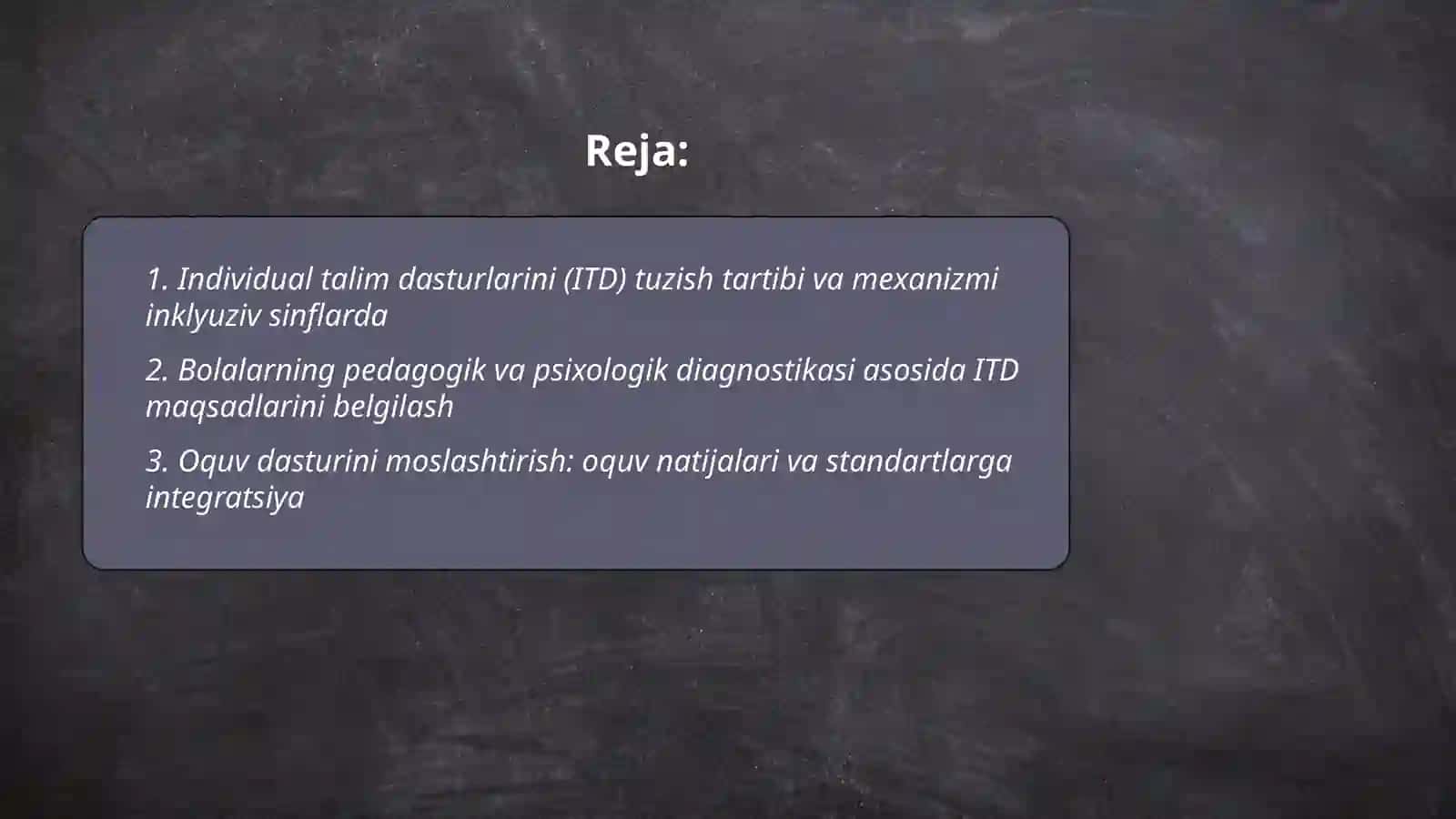 Individual talim dasturlari 2