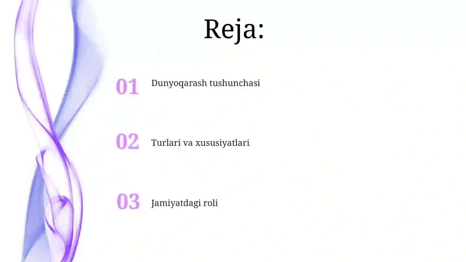 Dunyoqarash va dunyoqarash shakllari 2