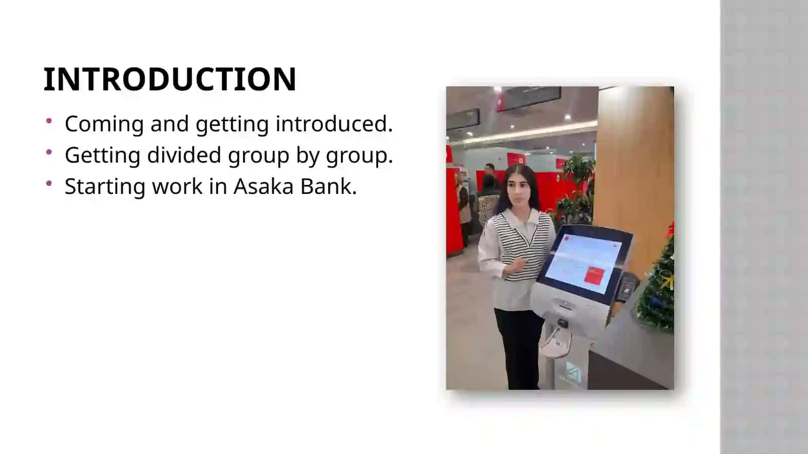 Internship report byNishonova Nilufargroup:402 2
