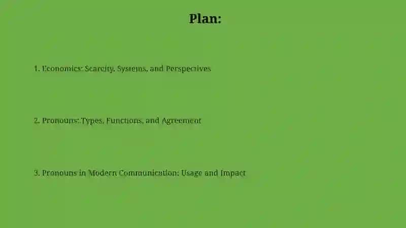 Economics: Scarcity, Systems, and Perspectives 2