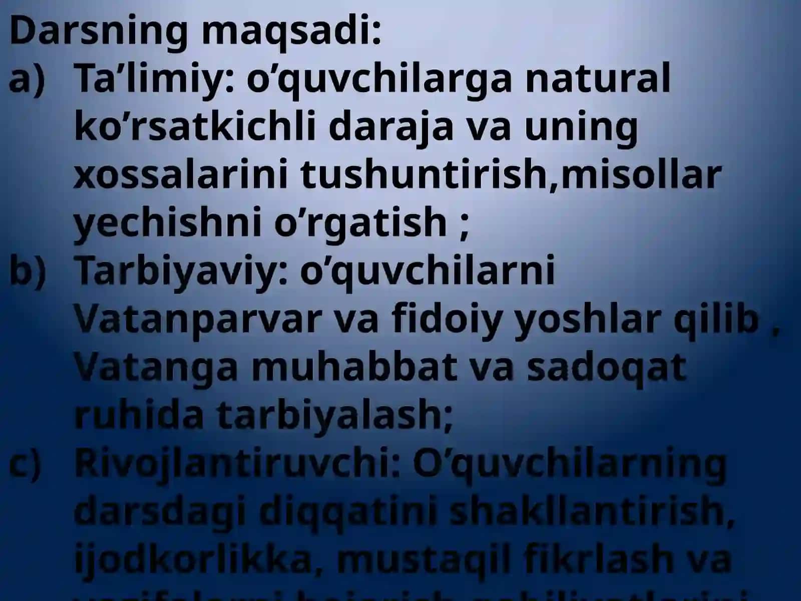 Naturalko’rsatkichlidarajaningxossalari 2