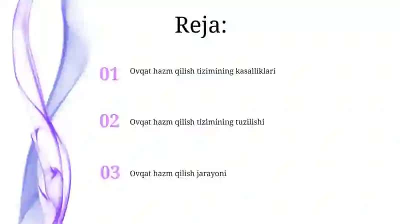 Ovqat hazm qilish sistemasi 2