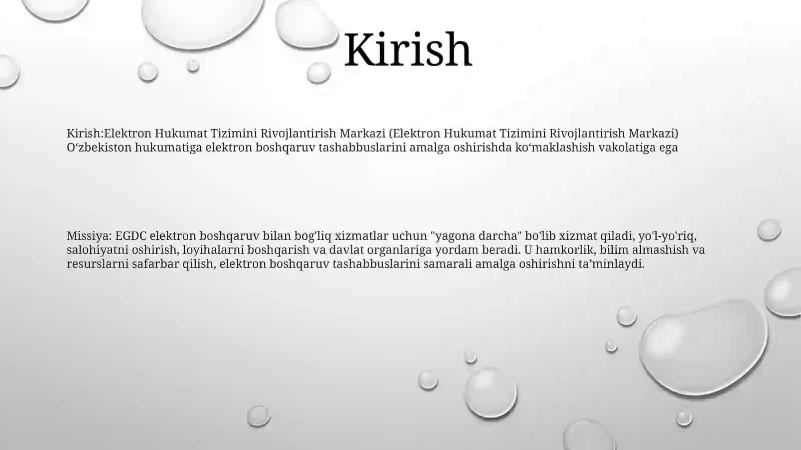 Elektron Hukumat Tizimini Rivojlantirish 2