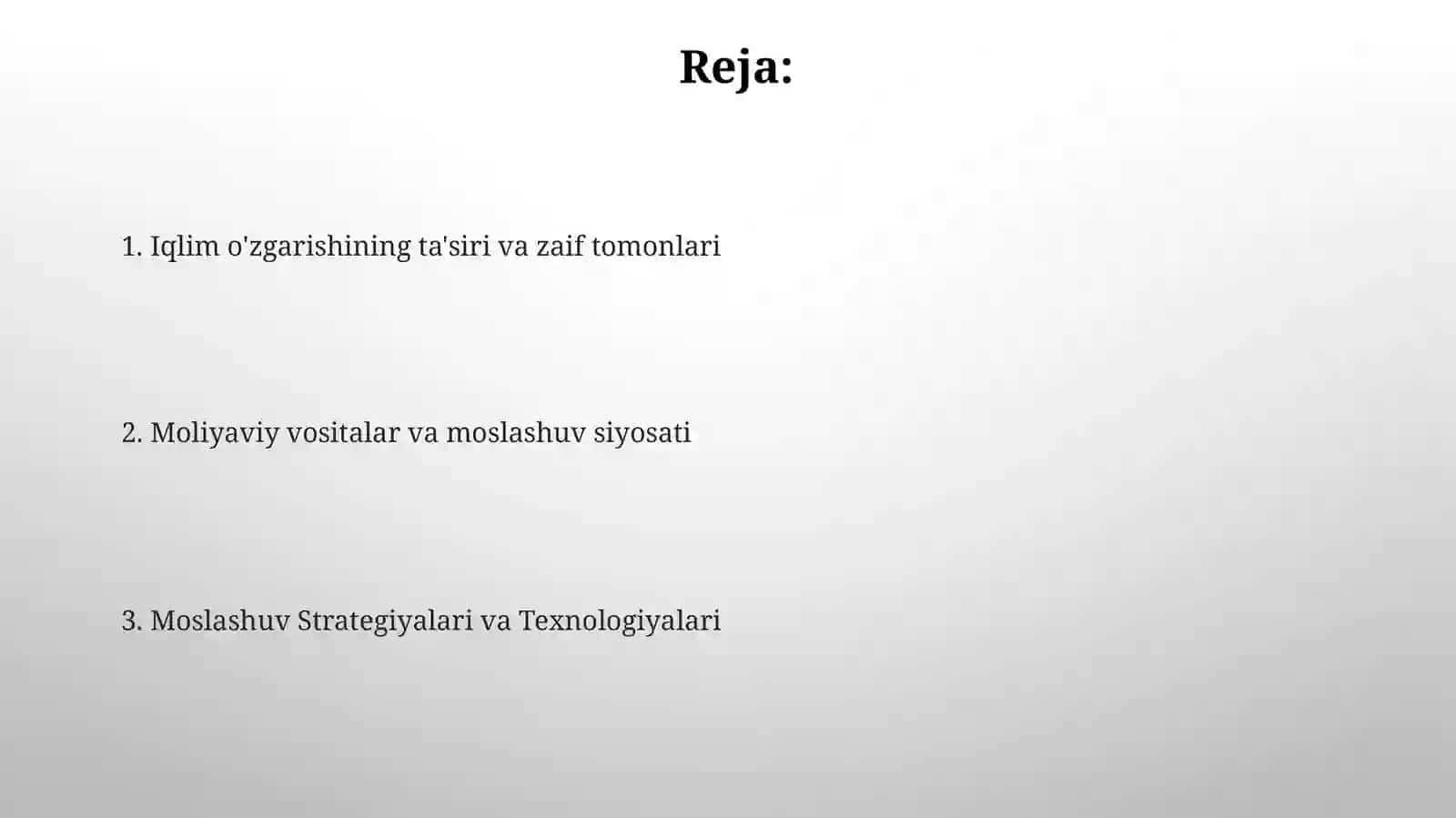 Iqlimoʻzgarishivaekologikmoslashuv 2